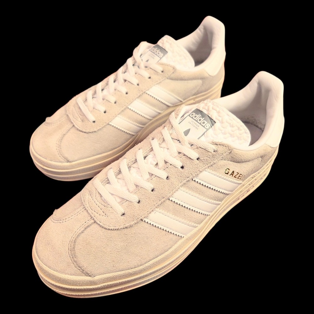 Women's Cream Sneakers - Picture 2 of 9